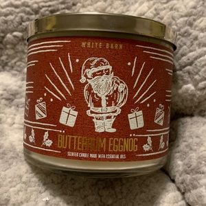 COPY - Bath & body works butter rum eggnog 3 wick